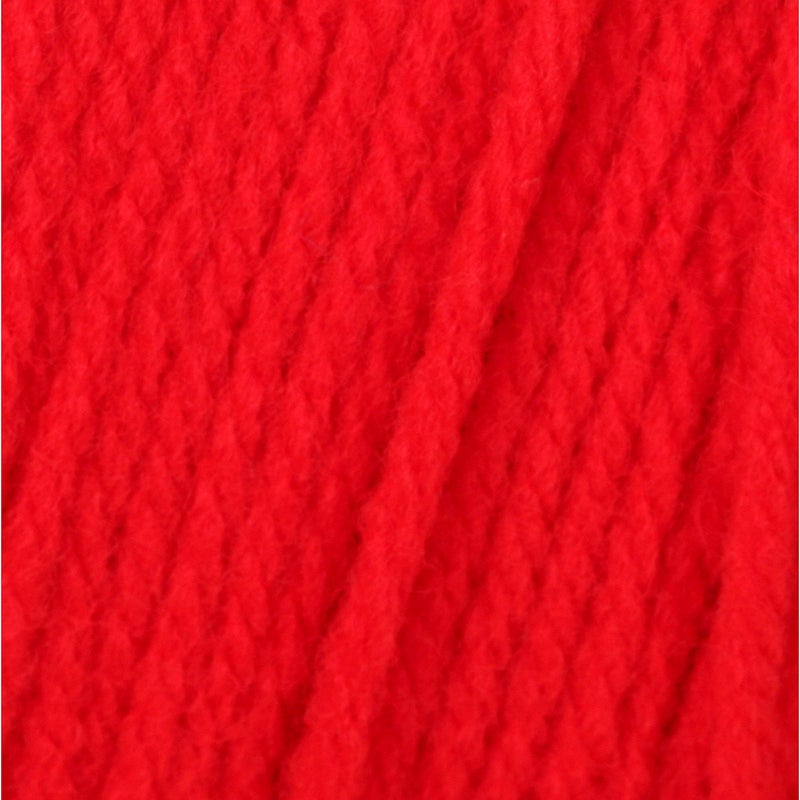 Bernat Super Value Yarn, 7 oz, Gauge 4 Medium Worsted, True Red - Image 2
